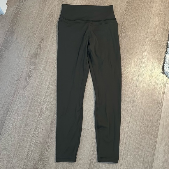 CRZ Yoga Leggings Olive Green Small 4/6 BNWT - Picture 2 of 7